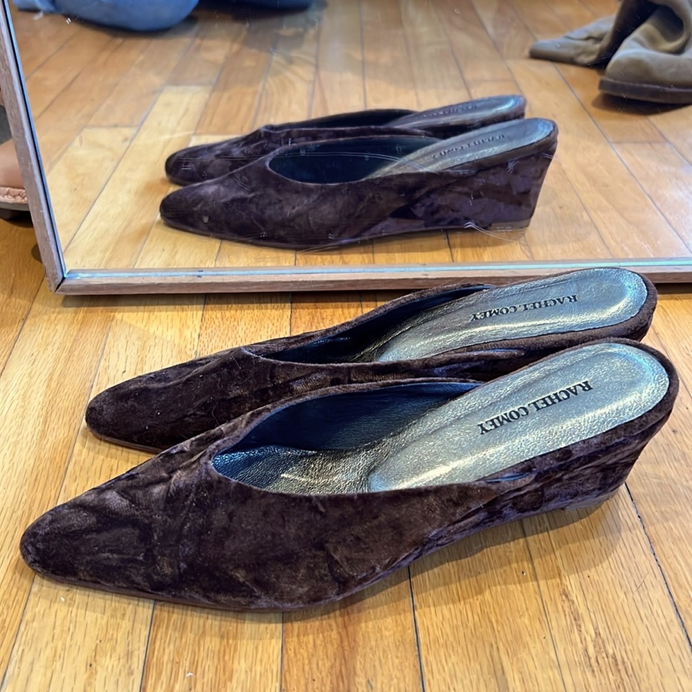 RACHEL COMEY PERFECT VELVET MULE 9